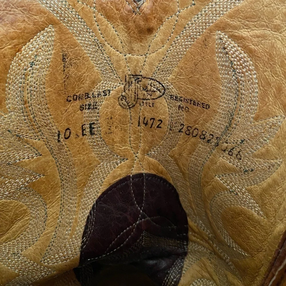 Justin Boots pre owned